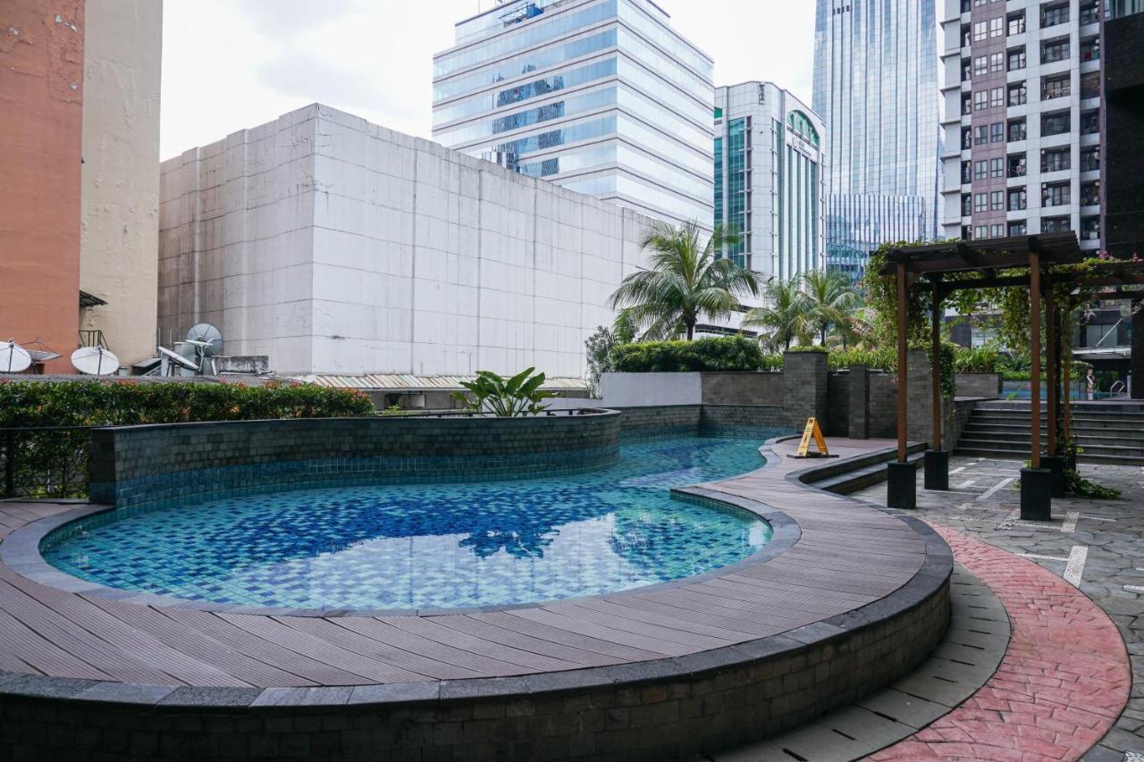 Homey And Modern Tamansari Semanggi 2Br Apartment By Travelio Jakarta Buitenkant foto