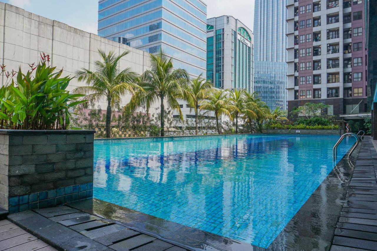 Homey And Modern Tamansari Semanggi 2Br Apartment By Travelio Jakarta Buitenkant foto