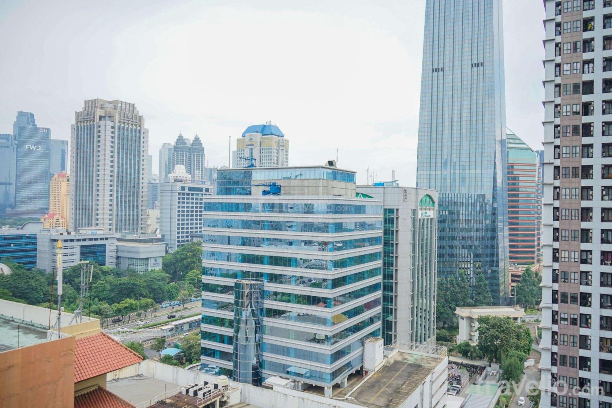 Homey And Modern Tamansari Semanggi 2Br Apartment By Travelio Jakarta Buitenkant foto